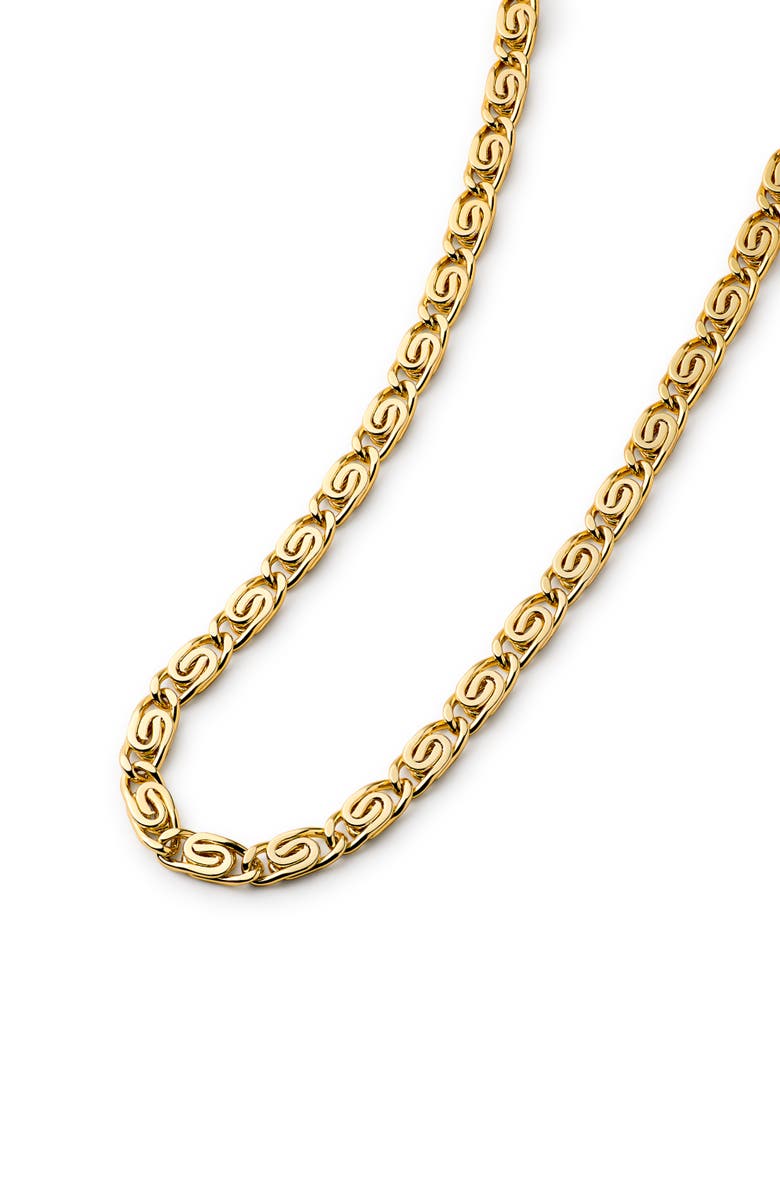 Ana Luisa Shell Necklace - Navy Necklace, Alternate, color, 