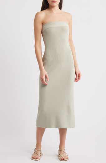 Free People Ravena Strapless Maxi Sweater Dress