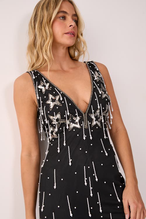 Nasty Gal Droplet Plunge Jumpsuit In Blue