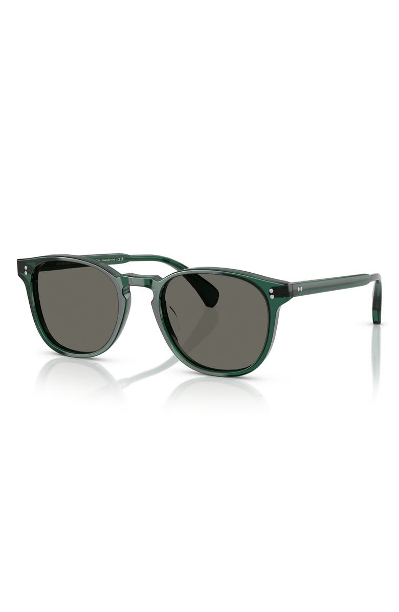 Oliver Peoples 53mm Finley Esq. Sun Phantos Sunglasses, Alternate, color, Translucent Dark Teal