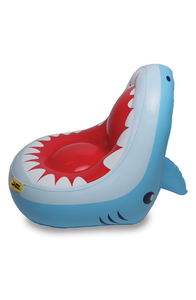Good Banana Shark Bite Inflatable Comfy Chair, Alternate, color,