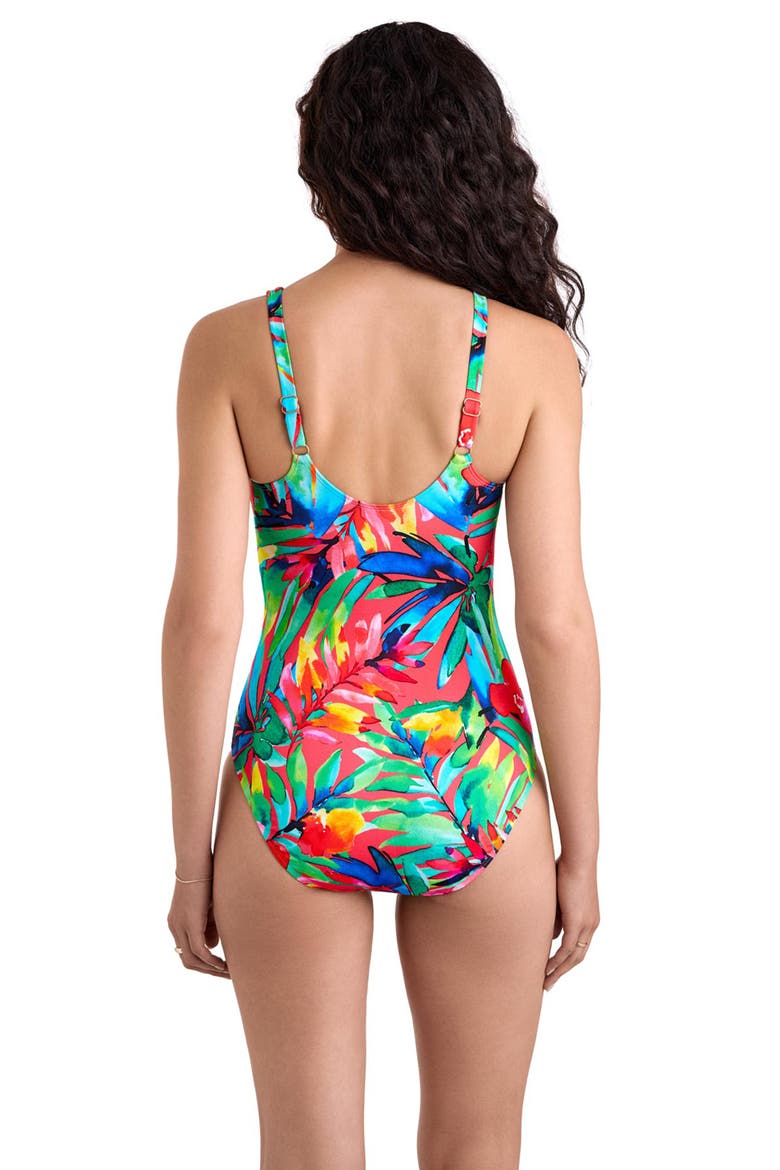 Monroe Underwire One-Piece Swimsuit, Alternate, color, Cherry Grove