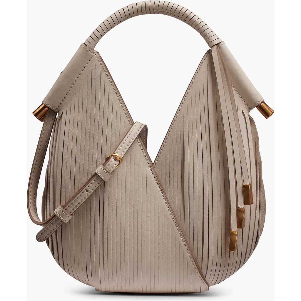 Donna Karan New York Baldwin Lasercut Micro Crossbody In Sand