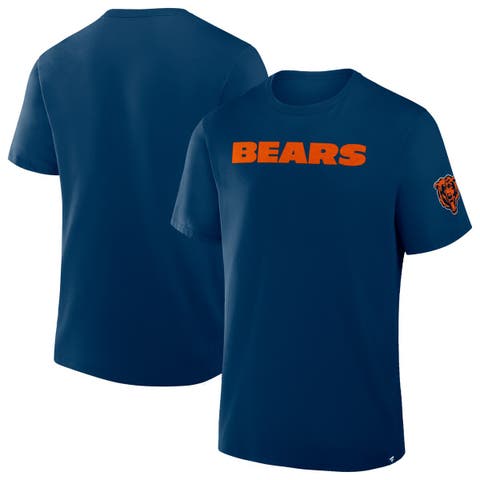 Men's Fanatics Navy Chicago Bears Option Route Legacy T-Shirt