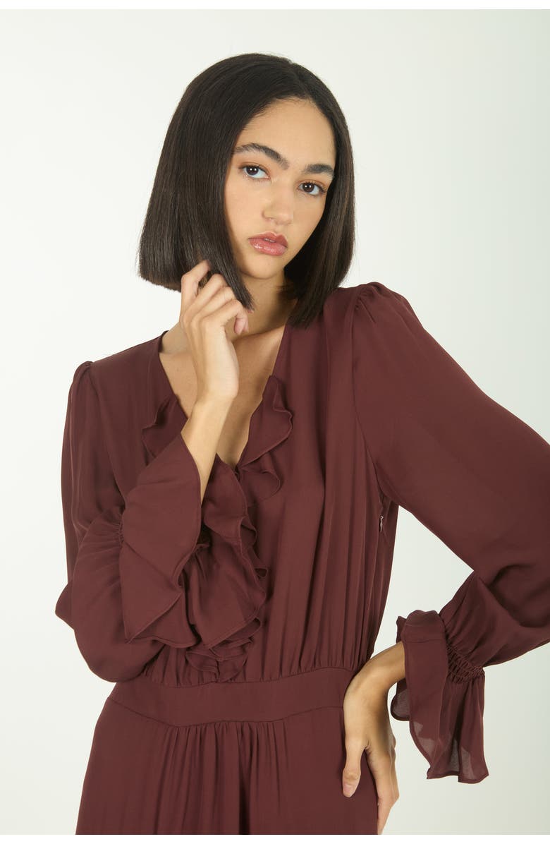 SECRET MISSION Warby Dress, Alternate, color, Mulberry