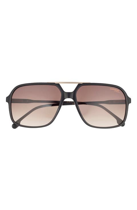 59mm Polarized Aviator Sunglasses