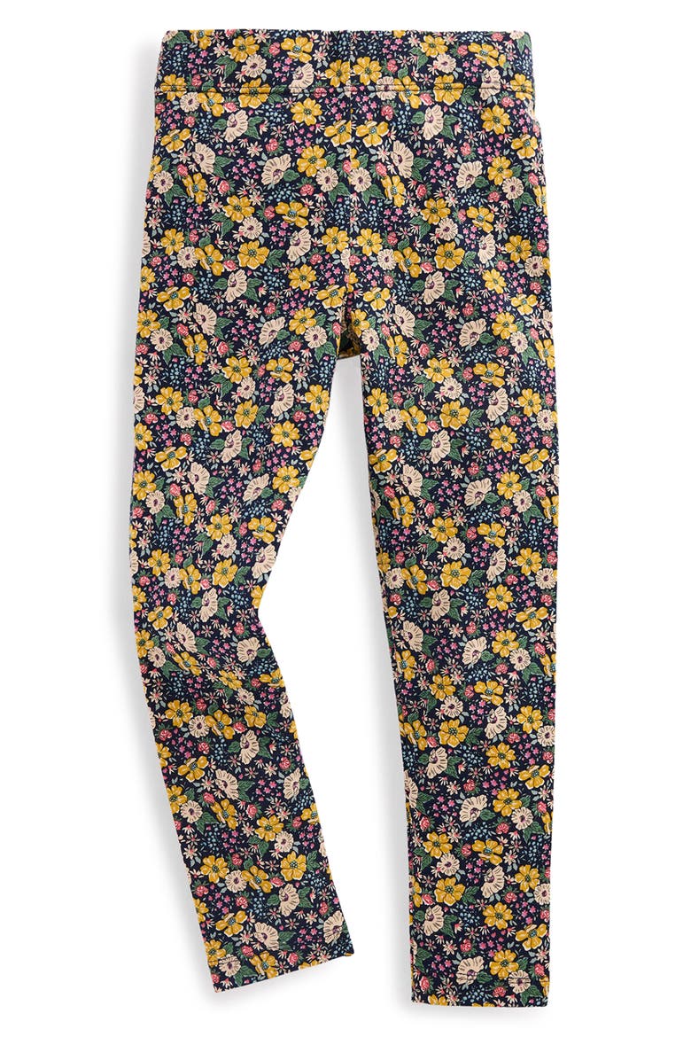Kids' Fun Leggings, Main, color, NAVY MIXED FLOWERBED