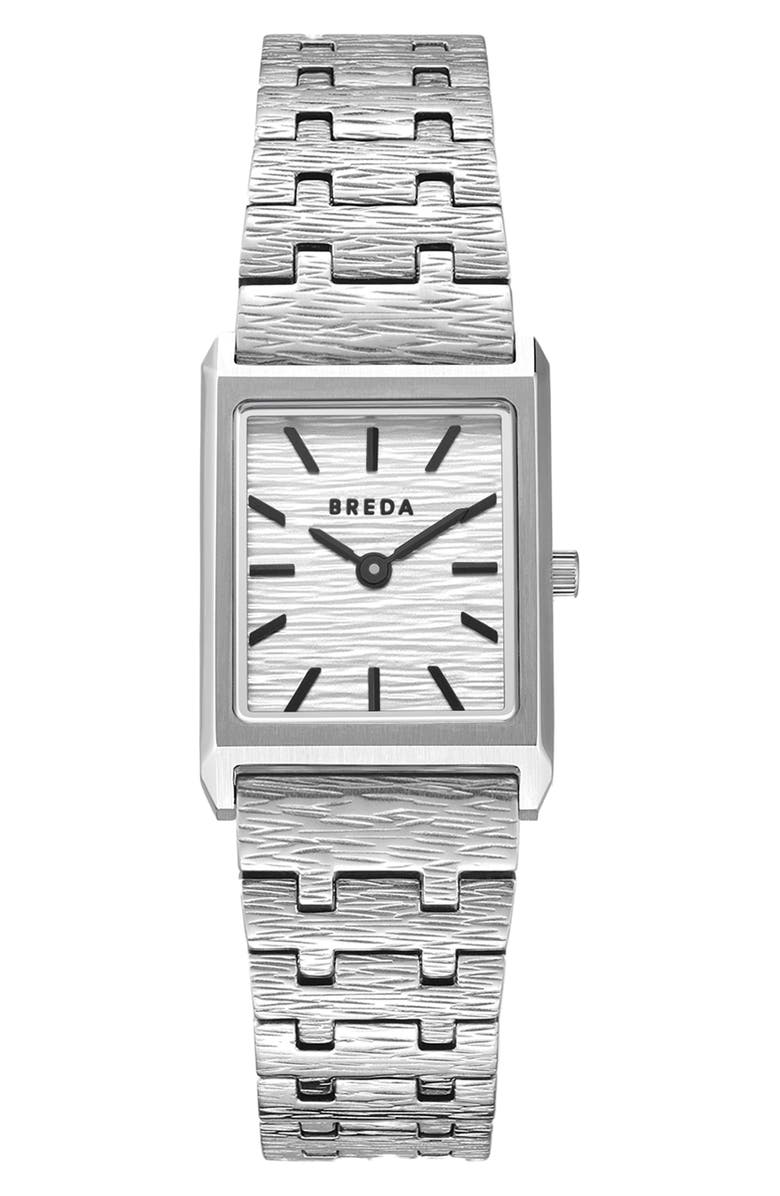 BREDA Virgil Revival Bracelet Watch, 20mm, Main, color, Stainless Steel