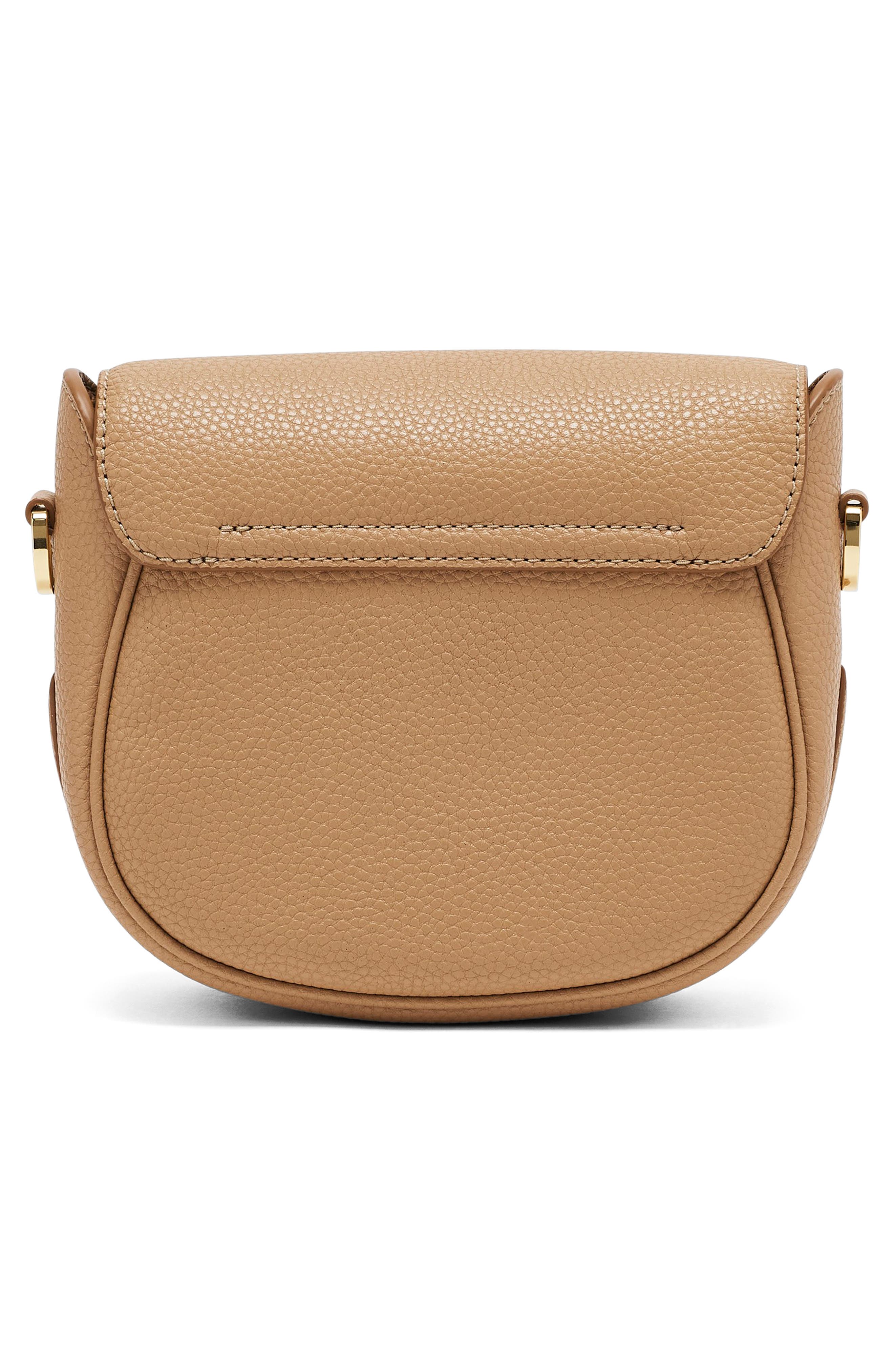 Marc Jacobs The J Marc Pebble Saddle Bag, Alternate, color, Camel