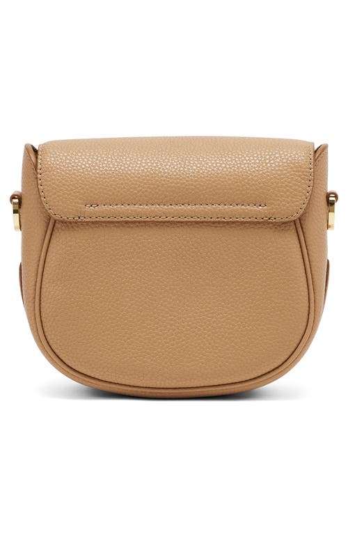 Marc Jacobs The J Marc Pebble Saddle Bag In Brown