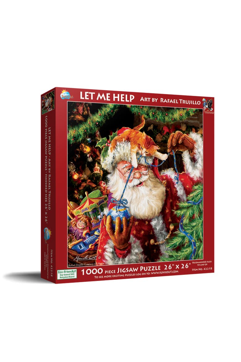Let Me Help 1000 piece Jigsaw Puzzle for Adults, Main, color, Multicolor