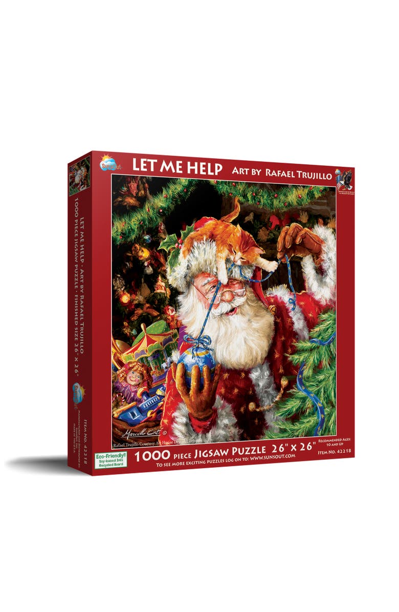 Sunsout Let Me Help 1000 piece Jigsaw Puzzle for Adults, Main, color, Multicolor
