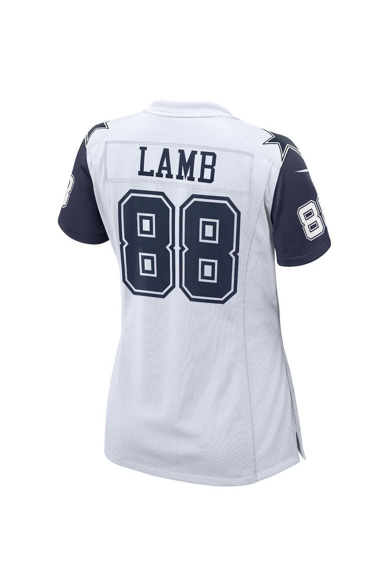 Women's Nike CeeDee Lamb White Dallas Cowboys Game Jersey, Alternate, color, WHITE