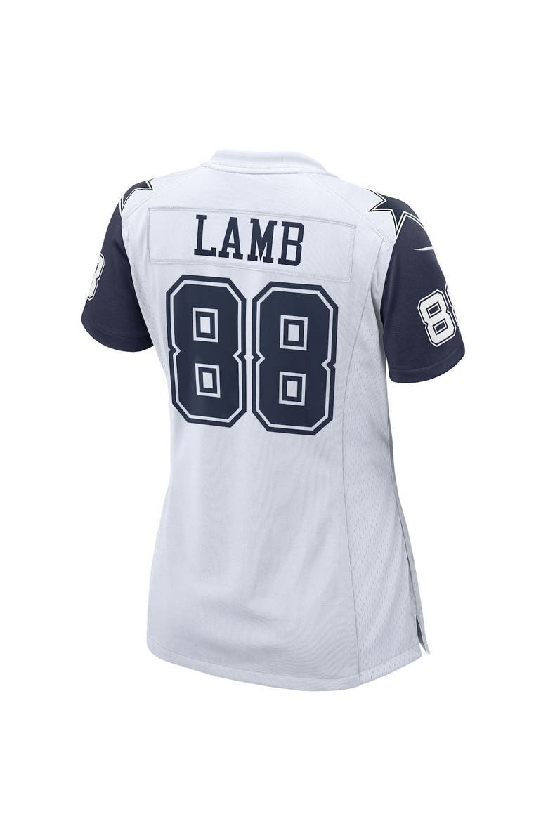 Nike Women's Nike CeeDee Lamb White Dallas Cowboys Game Jersey, Alternate, color, White