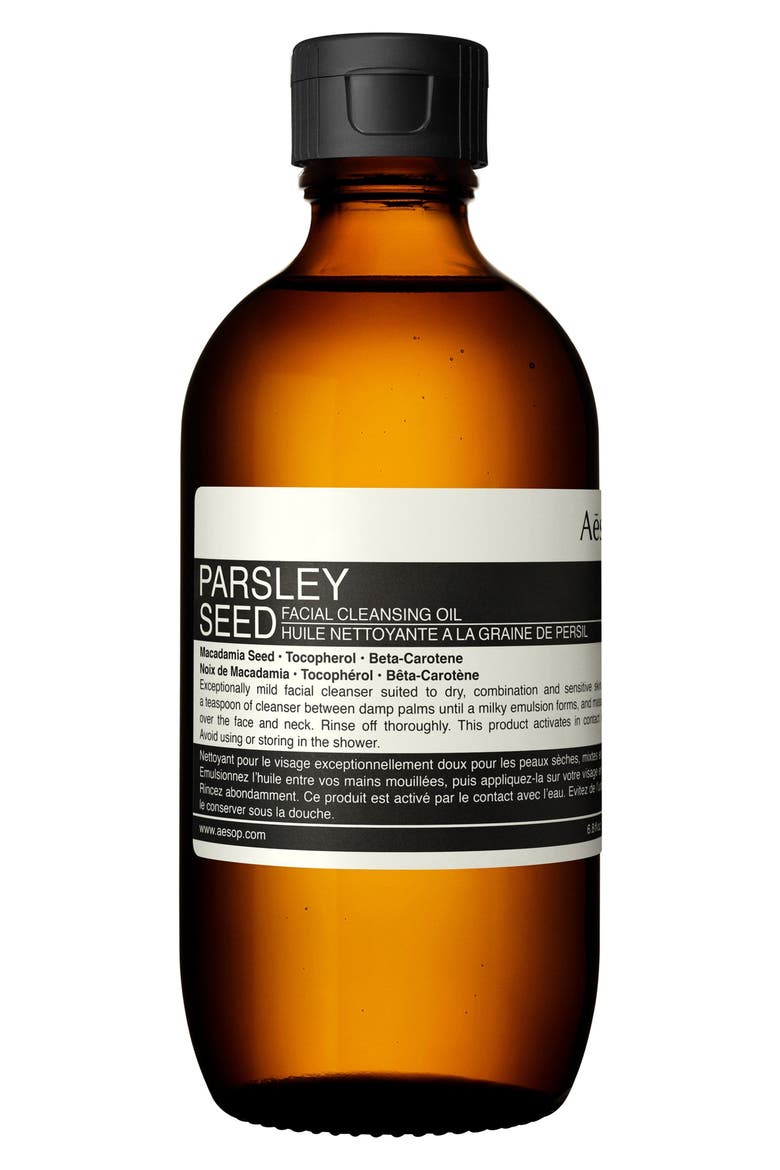 Parsley Seed Facial Cleansing Oil, Main, color, NONE