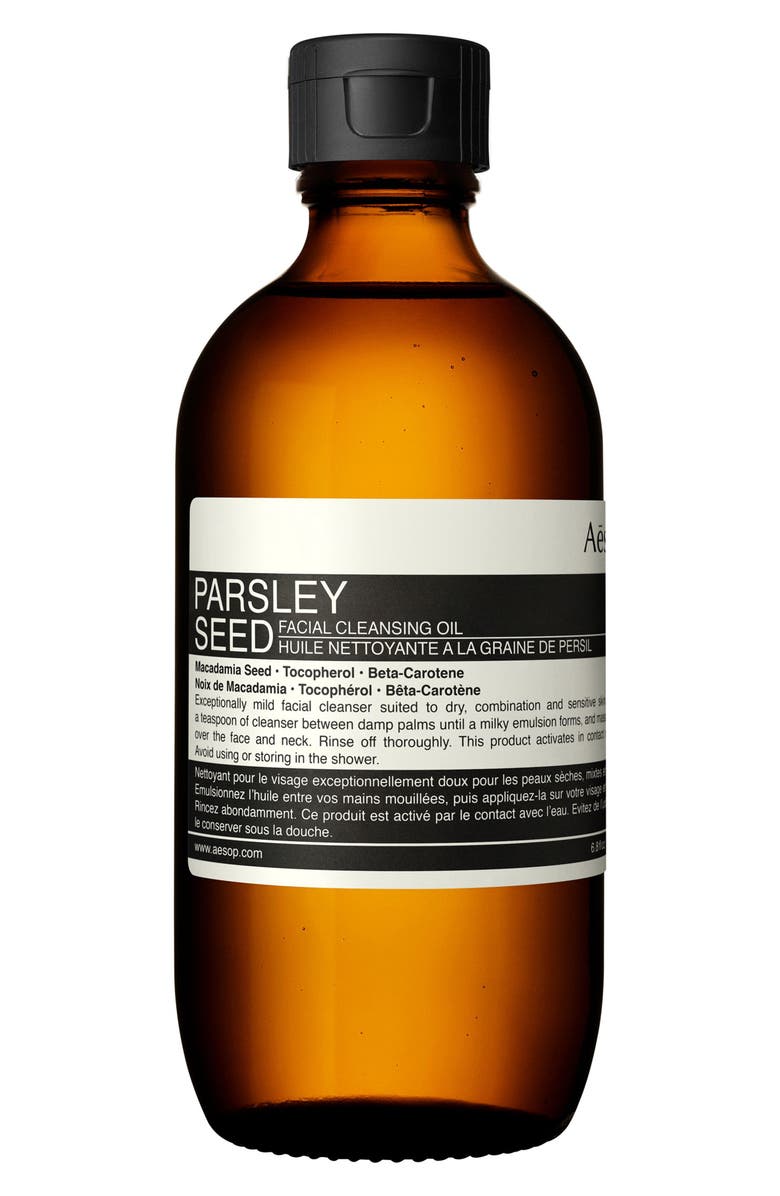 Aesop Parsley Seed Facial Cleansing Oil, Main, color, 