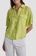 DKNY Short Sleeve Roll Tab Shirt
