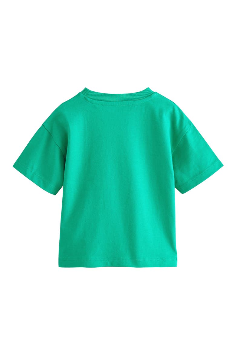 Kids' Embroidered Cars T-Shirt, Alternate, color, GREEN