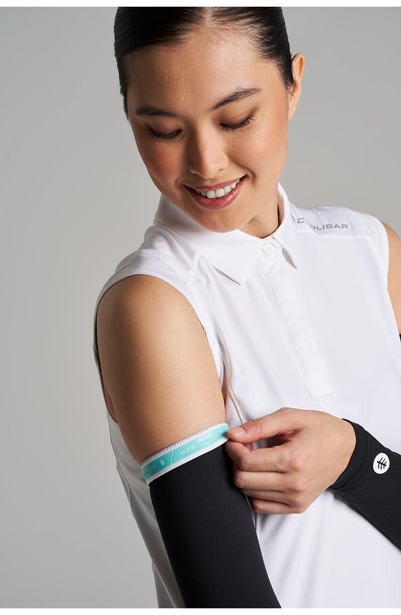 Coolibar Women's Performance Arm Sleeves - UPF 50+ Sun Protection - MaxShield, Alternate, color, Black