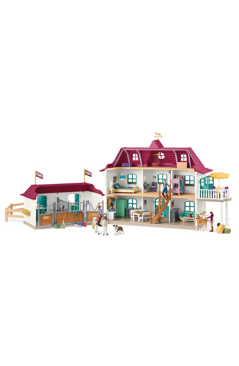 Schleich Horse Club Lakeside Country House & Stable, Main, color, Multicolored