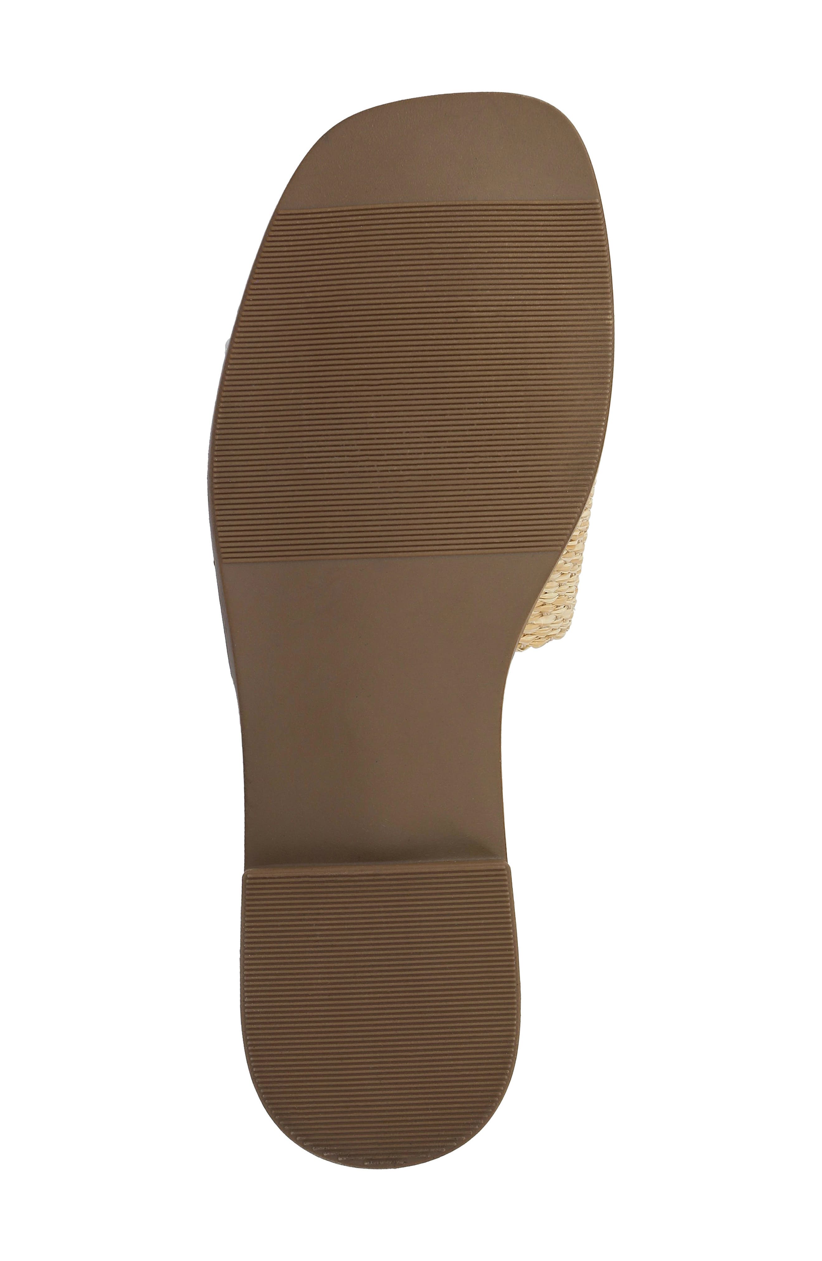 MIA Limited Edition Barbados Slide Sandal, Alternate, color, Natural/ White