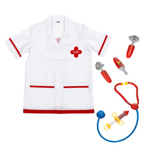 Pro Doctor Costume 6 Piece Set