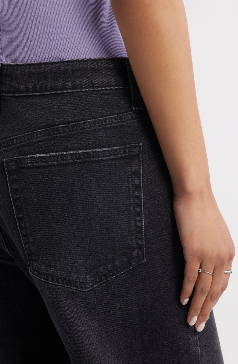 BP. Low Rise Baggy Wide Leg Jeans, Alternate, color, Washed Black