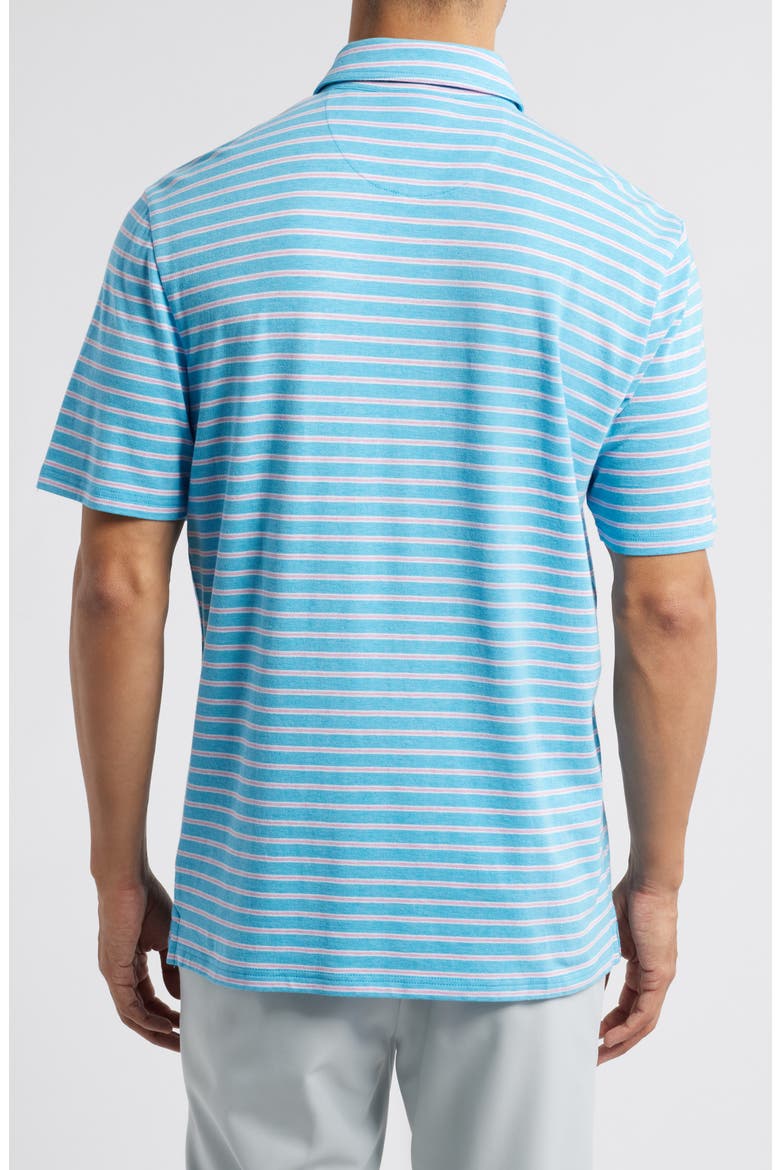 Matthis Stripe Pocket Polo, Alternate, color, MAYA