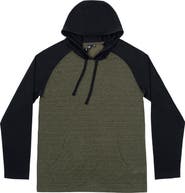 BURNSIDE Raglan Sleeve Hoodie