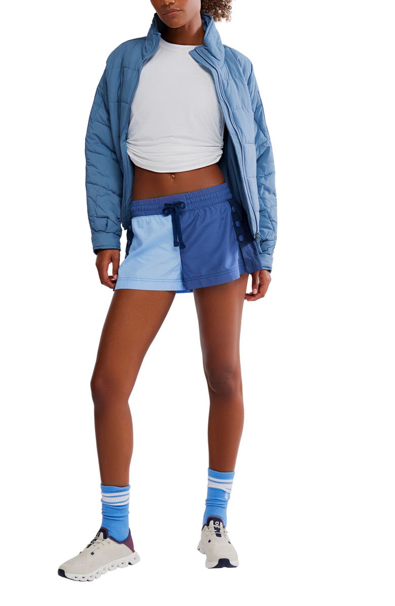 FP Movement by Free People FP Movement Invigorate Shorts, Alternate, color, Blue Indigo