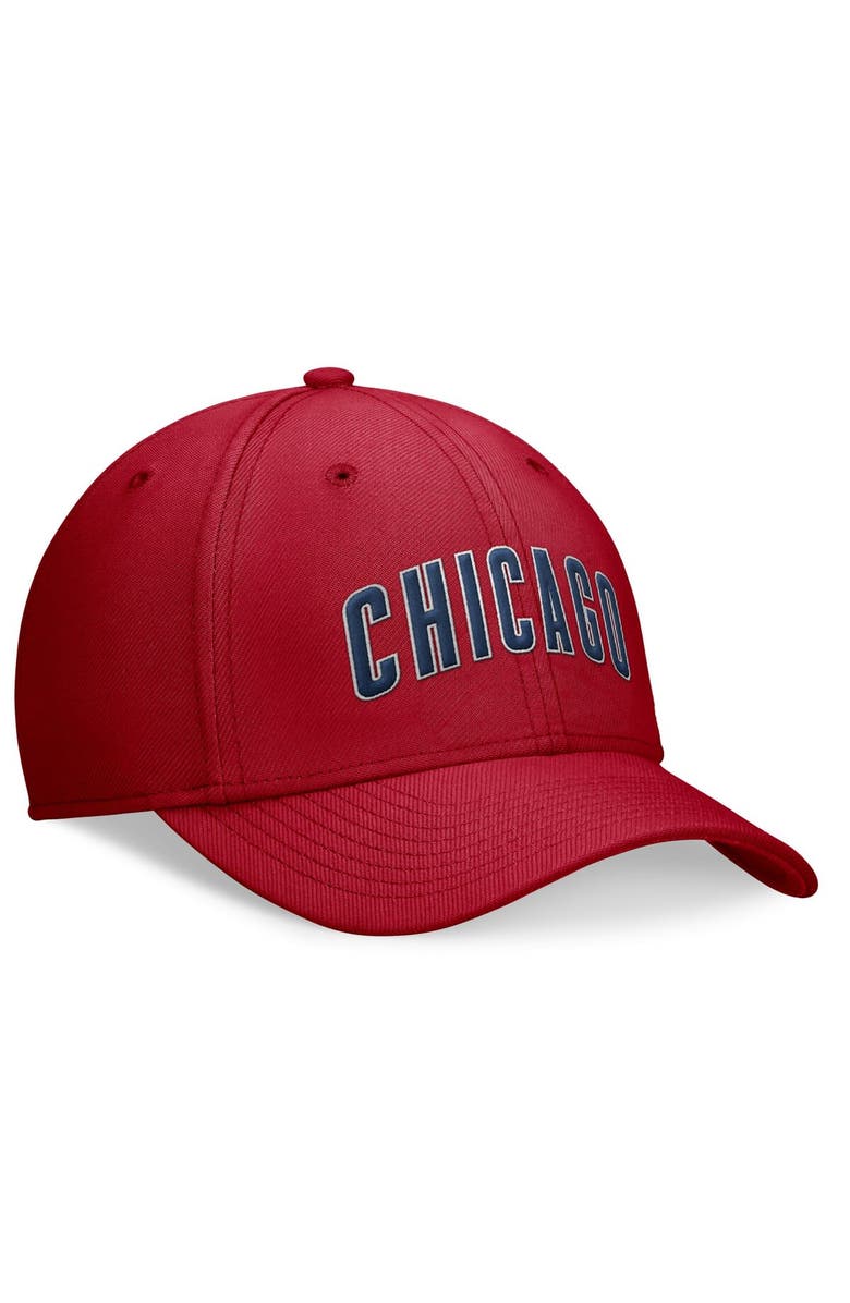 Nike Men's Nike Red Chicago Cubs Evergreen Performance Flex Hat, Alternate, color, Red