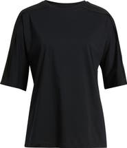 BOSS Elaxya Shoulder Pleat T-Shirt
