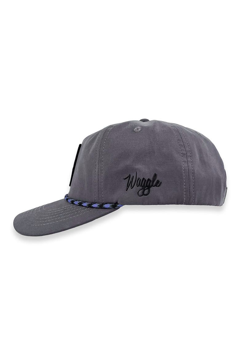 Duck & Cover Rope Trim Baseball Cap, Alternate, color, GRAY
