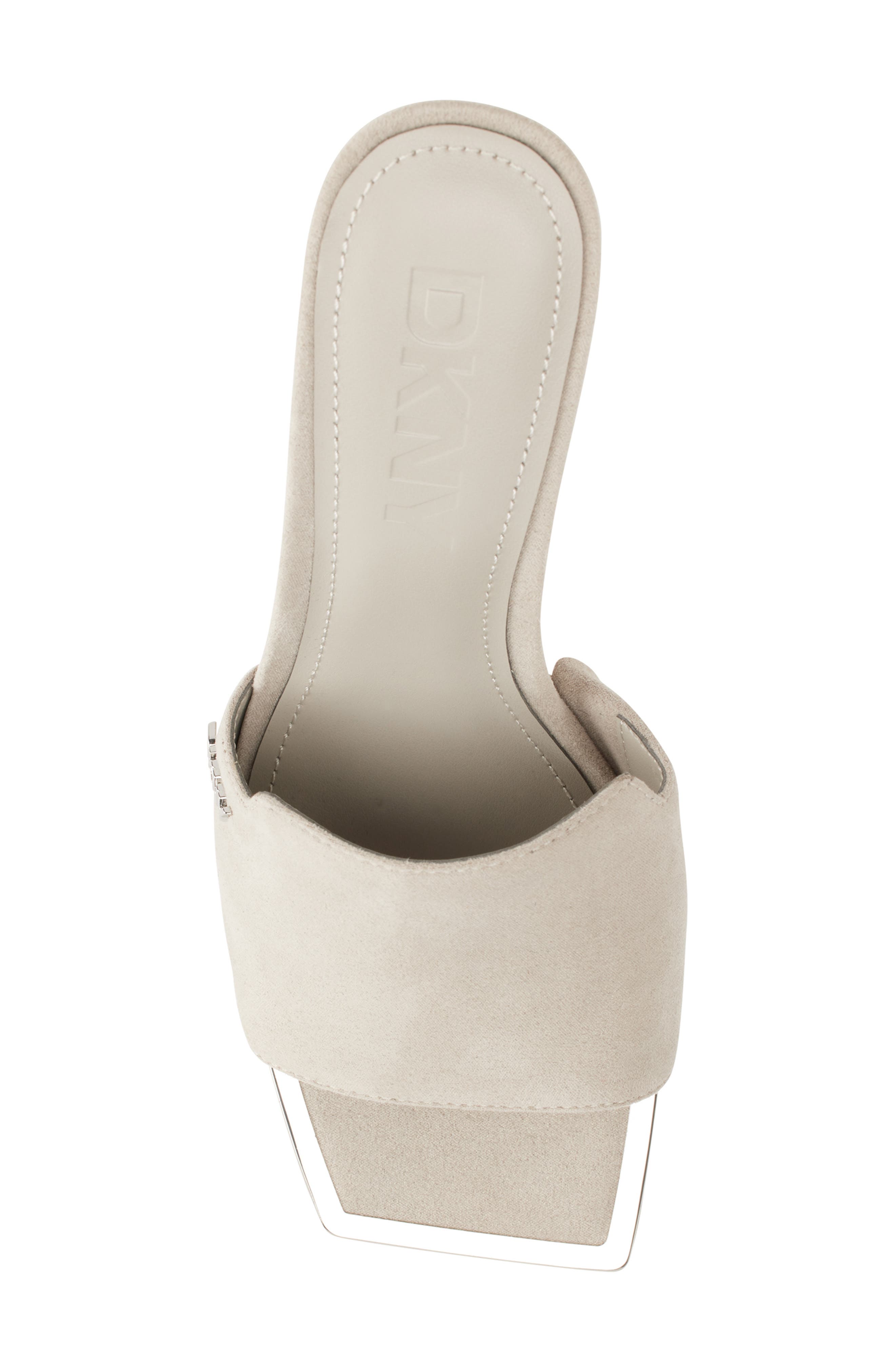 DKNY Square Toe Slide Sandal, Alternate, color, 