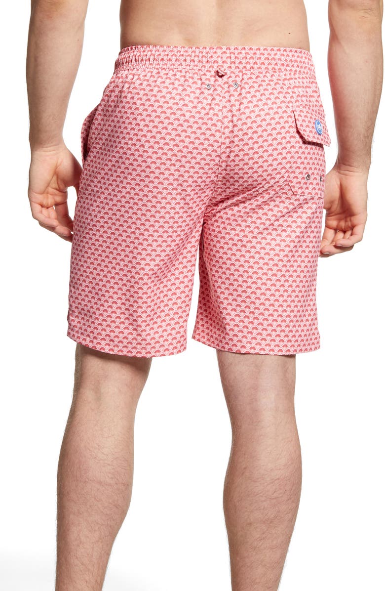 Peter Millar Scallop Swim Trunks, Alternate, color,