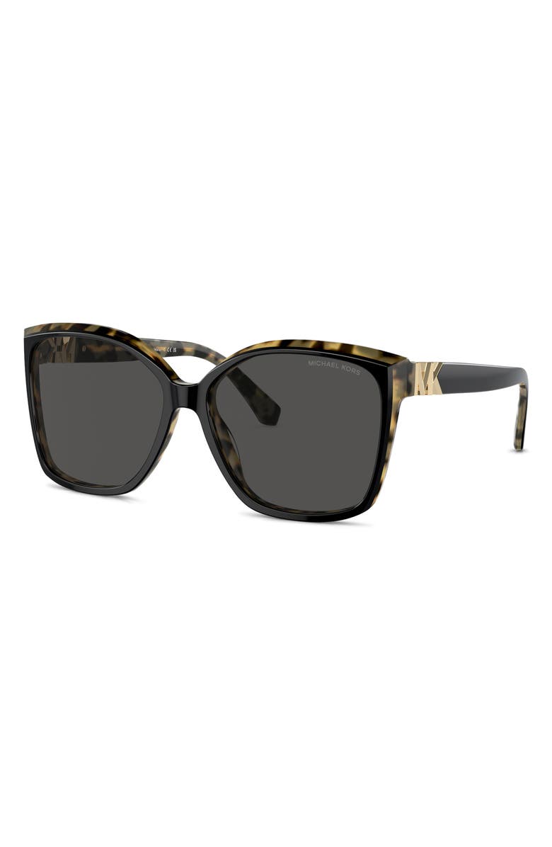 Michael Kors Malia 58mm Square Sunglasses, Alternate, color, 