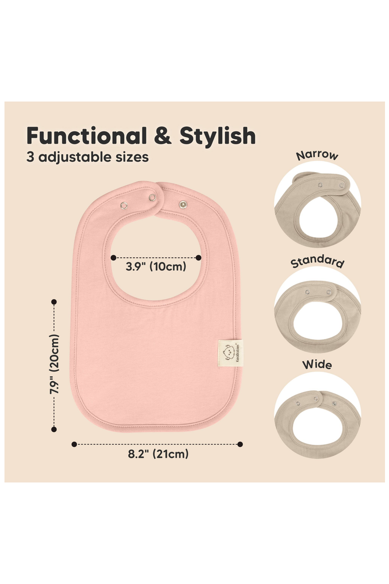 8-pack Coast Drool Bibs, Alternate, color, Dawn