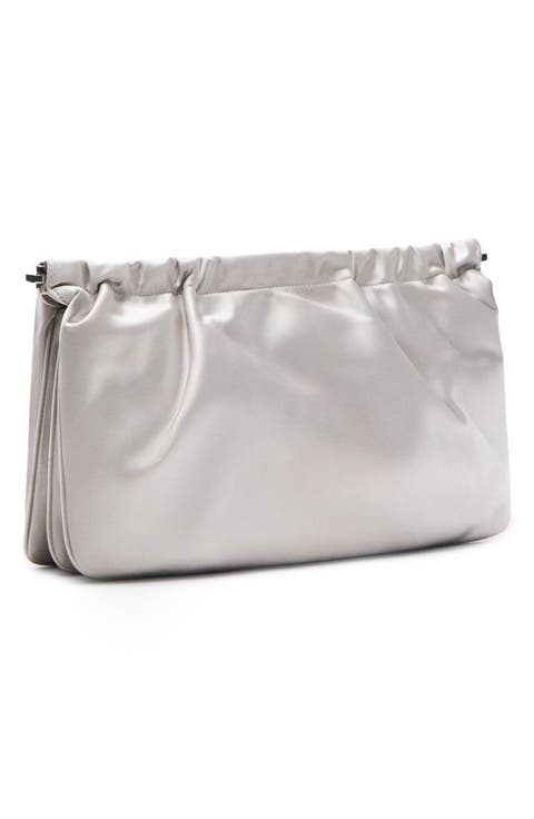 Satin Frame Clutch