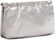 MANGO Satin Frame Clutch