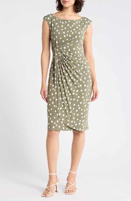 Mock Wrap Dress