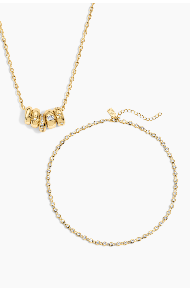 Electric Picks Oak Necklace Set of 2, Main, color,