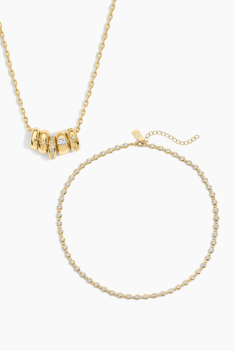 Oak Necklace Set of 2