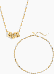 Electric Picks Oak Necklace Set of 2