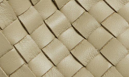 Bottega Veneta Andiamo Parachute Small Intrecciato Leather Shoulder Bag In 3055 Travertine/fond- M B