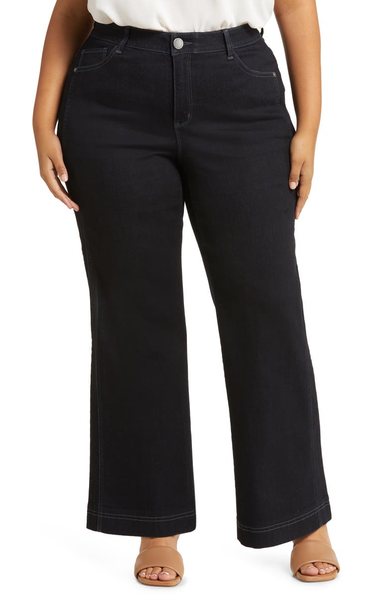 Wit & Wisdom 'Ab'Solution Skyrise High Waist Flare Jeans, Main, color, Indigo