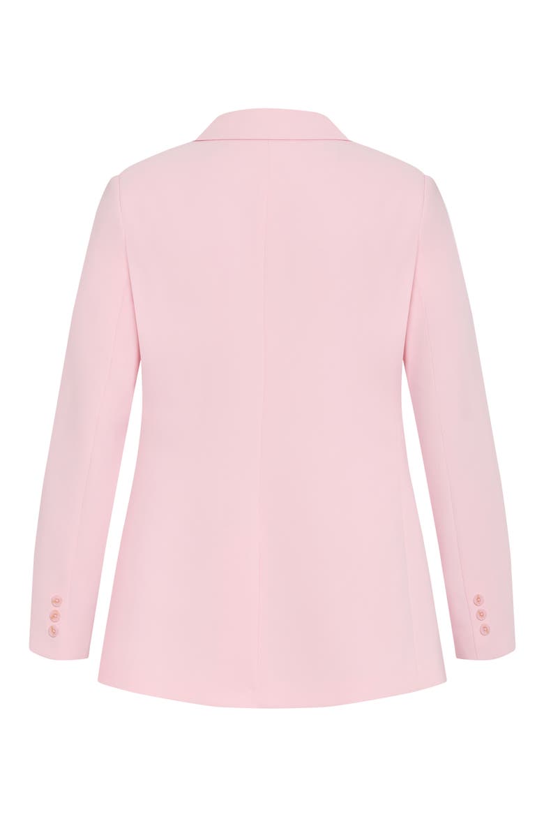 Holly Double Breasted Blazer, Alternate, color, SOFT PINK