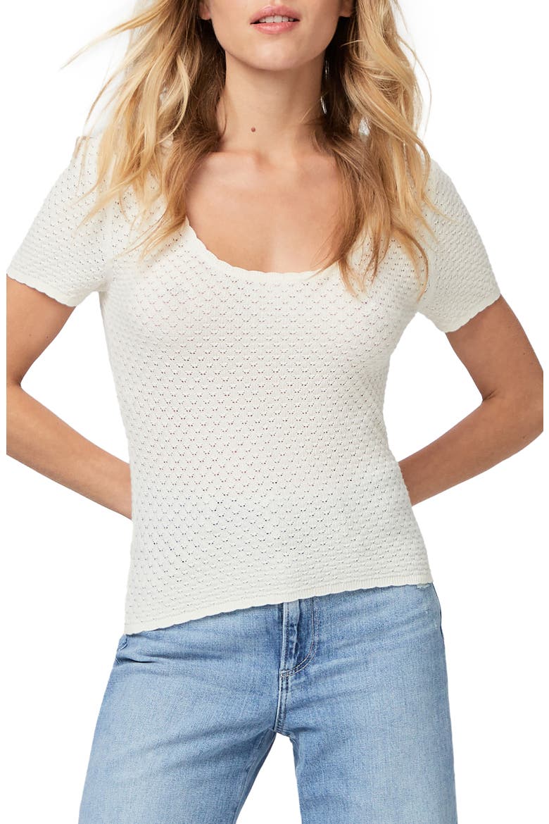 Galiene Eyelet Top, Main, color, IVORY