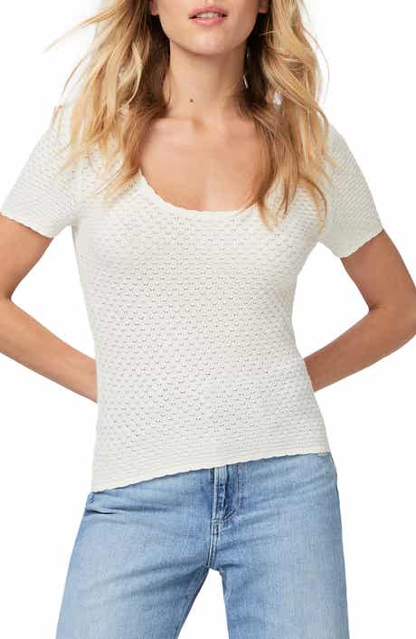 PAIGE Galiene Eyelet Top