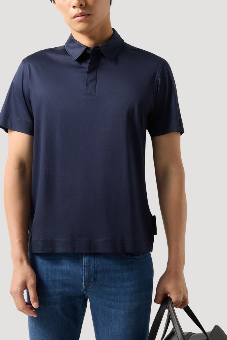 Tayden Polo Shirt, Alternate, color, Navy blue
