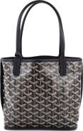 Pre-Owned Goyard Anjou Reversible Tote Coated Canvas Mini